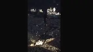 Coldplay- trouble acoustic Wembley 19/06/16