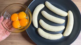 Just Add Eggs With Bananas Its So Delicious / Simple Breakfast Recipe / 5 Mints Cheap & Tasty Snacks