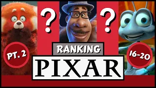 All 25 PIXAR Movies - RANKED (PART 2 / 16-20)