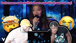 Halle Bailey - Performs "Part of Your World" at Disneyland REACTION!!