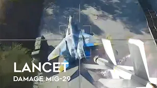 Incredible: Lancet Kamikaze UAV flew a record distance to damage a Ukrainian MiG-29 fighter