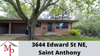 3644 Edward St NE, Saint Anthony - Video Rental Tour