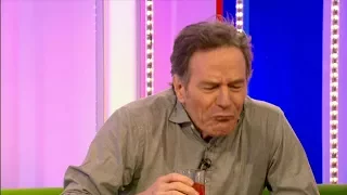 Bryan Cranston tastes IRN BRU for the first time [ with subtitles ]