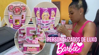 Rotina de Trabalho com Personalizados | Barbie Luxo 👛