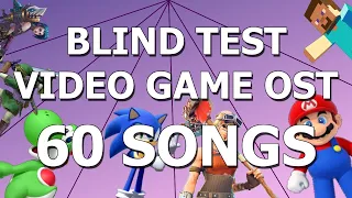 GUESS THE MUSIC - VIDEO GAME | MUSIC QUIZZ | BLIND TEST | 60 SONGS