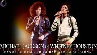 MICHAEL JACKSON & WHITNEY HOUSTON | I JUST CAN'T STOP LOVING YOU,DEMO FROM SESSIONS[MJJ'sSC FANMADE]