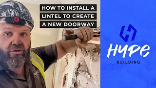 How to Install a Lintel to Create a New Doorway