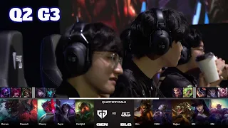 GEN vs BLG - Game 3 | Quarter Finals LoL Worlds 2023 | Gen.G vs Bilibili Gaming - G3 full