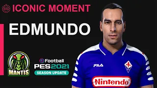 Edmundo face Iconic Moment By Alirezafacemaker for PES 2021 PC [ONLY PC/SOLO PC]