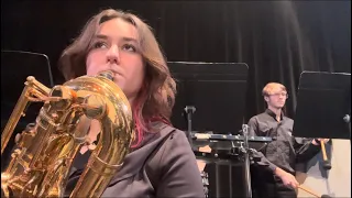 sleigh ride but from a bari sax perspective