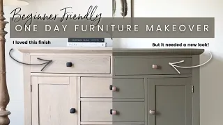 One Day Furniture Makeover | Beginner Friendly without any fancy tools!