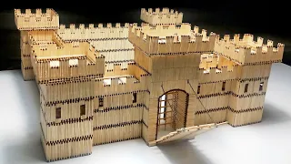 How to Make Castle Match Stick