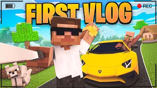 I BECOME POPULAR VLOGGER IN MINECRAFT!