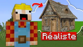 J'ai ajouté un MOD Réaliste à Minecraft pour affronter un Builder PRO