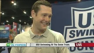 Nebraska native and Olympic swimmer Scott Usher
