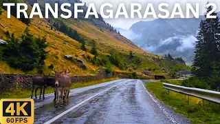 Transfagarasan Romania Scenic Drive 2023 - Northern Part - Mountain Road 4K