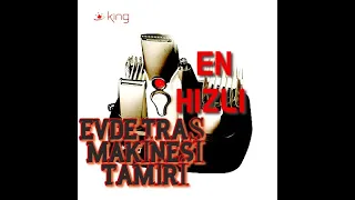 King K-066 Precise TRAŞ  MAKİNESİ TAMİRİ  NASIL YAPILIR EVDE NASIL  HIZLI TAMİR YAPILIR  İNCELEME