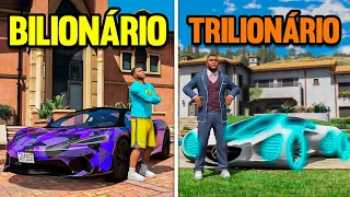 CARRO DE TRILIONÁRIO VS CARRO DE BILIONÁRIO no GTA 5!!!