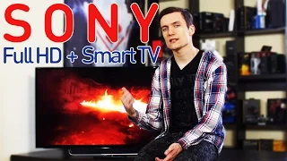 Обзор 40" телевизора с Full HD и SmartTV - Sony KDL40W705CBR