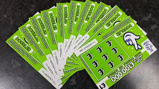 National Lottery Scratch Cards - £100,000 Green Doubler