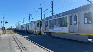 METRO A LINE WEDNESDAY ACTION( A 23 MINUTE VIDEO) AND HIGH SPEED TRAINS