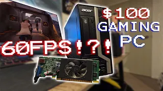 $100 Budget Gaming PC In 2024!? Is it worth it?