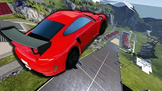Which Automation Mod Can Fly The Furthest On Car Jump Arena? PART 2 - BeamNG Drive Mods
