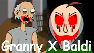 BALDI'S BASICS X GRANNY HORROR ANIMATION COMPILATION #1