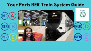 How to use the RER train system in Paris | RER A, B, C, D, E maps explained, + tips and tricks