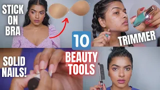 10 beauty Tools/ Products Every Women Must Have (Part 2)| Hair Trimmer, Frizzy Hair, backless bra..