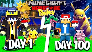 Surviving 100 Days in Cobblemon (Minecraft Hindi)