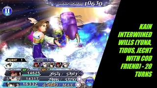 DFFOO (GL) Kain Interwined Wills Lufenia+ (Team FFX sends some centipedes) - 20 Turns