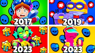 😔 LOS 7 BRAWLER MÁS DÉBILES DE LA HISTORIA EN BRAWL STARS ❌