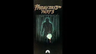 Opening to Friday the 13th Part 3 1995 VHS (EP Mode)