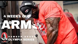 Mr Olympia 2023 series | Arms workout 4 weeks out | Samson Dauda