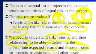 08 001 01 risk and return   overview of returns