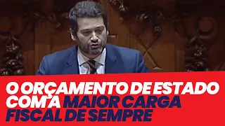 O Orçamento de Estado com a maior carga fiscal de sempre! - CHEGA