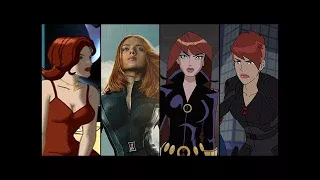 Black Widow Evolution in Movies & Cartoons (2018)