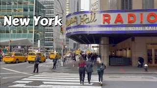 New York 4k 2023 - Manhattan Virtual Tour - NYC City Walk