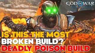 The Most BROKEN Build against Bosses - Deadly Poison Build | God of War Ragnarok