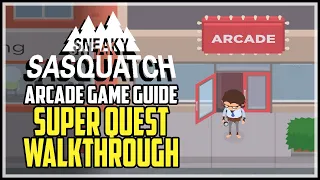 Sneaky Sasquatch Super Quest Arcade Game Walkthrough (250 Prize Tickets Easy Way)