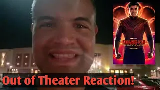 Shang Chi Non Spoiler Reaction right out of the theater.