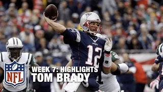 Tom Brady Highlights (Week 7) | Jets vs. Patriots | NFL