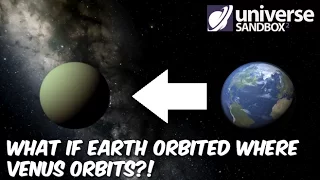 What if Earth had Venus's Orbit?!