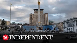 Watch again: View of Maidan square in Kyiv, Ukraine