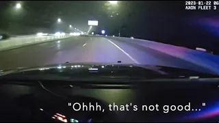 High-Speed Crash Happens In Front Of Trooper