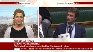 The Speaker's statement on Brexit - Dr Catherine Haddon, BBC