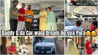 Daddy G da dream Car da supna ho gya pura☺️☺️