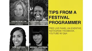 Tips From a Festival Programmer