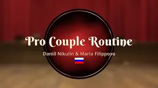 Savoy Cup 2019 - Pro Couple Routine - Daniil Nikulin & Maria Filippova